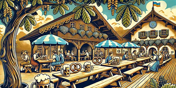 Biergarten-Wettbewerb