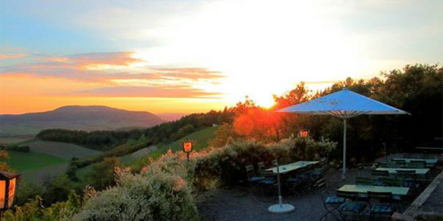 Terrasse mit Ausblick