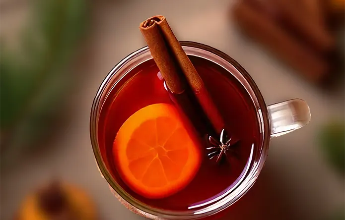 glühwein an der weinbergshütte